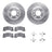 Dynamite Friction 7512-74118 Disc Brake Kit - Front