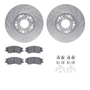 Dynamic Friction 7512-75000 Disc Brake Kit - Front