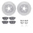 Dynamite Friction 7512-75025 Disc Brake Kit - Rear
