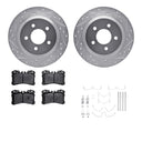Dynamic Friction 7512-75096 Disc Brake Kit - Front