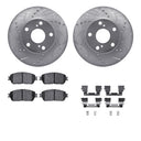 Dynamic Friction 7512-76138 Disc Brake Kit - Front