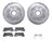 Dynamite Friction 7512-99299 Disc Brake Kit - Front