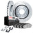 Dynamite Friction 7512-99609 Disc Brake Kit - Front