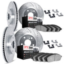 Dynamic Friction 7514-11011 Disc Brake Kit - Front and Rear