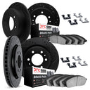 Dynamic Friction 7514-40024 Disc Brake Kit - Front and Rear