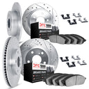 Dynamic Friction 7514-40250 Disc Brake Kit - Front and Rear
