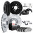 Dynamite Friction 7514-76141 Disc Brake Pad and Rotor / Drum Brake Shoe and Drum Kit - Front and Rear