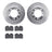 Dynamite Friction 7602-02010 Disc Brake Kit - Rear