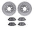 Dynamite Friction 7602-07000 Disc Brake Kit - Rear