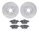 Dynamic Friction 7602-27042 Disc Brake Kit - Front