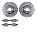 Dynamic Friction 7602-27045 Disc Brake Kit - Front