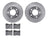 Dynamite Friction 7602-31007 Disc Brake Kit - Front