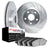 Dynamite Friction 7602-31032 Disc Brake Kit - Rear
