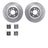 Dynamite Friction 7602-31095 Disc Brake Kit - Rear