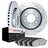 Dynamite Friction 7602-47015 Disc Brake Kit - Front