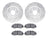 Dynamite Friction 7602-58004 Disc Brake Kit - Front