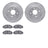 Dynamite Friction 7602-59001 Disc Brake Kit - Front