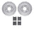 Dynamite Friction 7602-63035 Disc Brake Kit - Rear