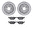 Dynamite Friction 7602-65011 Disc Brake Kit - Rear