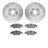 Dynamite Friction 7602-73046 Disc Brake Kit - Front