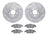 Dynamite Friction 7602-73051 Disc Brake Kit - Front