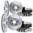 Dynamite Friction 7604-31030 Disc Brake Kit - Front and Rear