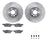 Dynamite Friction 7612-11024 Disc Brake Kit - Front