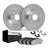 Dynamite Friction 7612-14000 Disc Brake Kit - Front