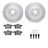 Dynamite Friction 7612-20020 Disc Brake Kit - Rear