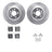 Dynamite Friction 7612-31098 Disc Brake Kit - Rear