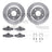 Dynamite Friction 7612-52000 Disc Brake Kit - Rear