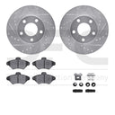 Dynamic Friction 7612-54000 Disc Brake Kit - Front