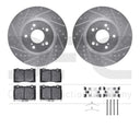 Dynamic Friction 7612-58006 Disc Brake Kit - Front