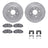 Dynamite Friction 7612-59001 Disc Brake Kit - Front