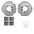 Dynamite Friction 7612-63015 Disc Brake Kit - Front