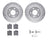 Dynamite Friction 7612-63051 Disc Brake Kit - Rear