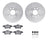 Dynamite Friction 7612-65013 Disc Brake Kit - Rear