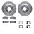 Dynamite Friction 7612-67013 Disc Brake Kit - Front