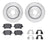 Dynamite Friction 7612-73048 Disc Brake Kit - Rear