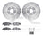 Dynamite Friction 7612-73049 Disc Brake Kit - Front