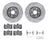 Dynamite Friction 7612-75005 Disc Brake Kit - Front