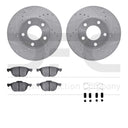 Dynamic Friction 7612-80002 Disc Brake Kit - Front