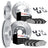 Dynamite Friction 7614-11005 Disc Brake Kit - Front and Rear