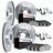 Dynamite Friction 7614-65002 Disc Brake Kit - Front and Rear