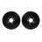 Dynamite Friction 8002-11022 Disc Brake Rotor Set - Rear