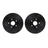 Dynamite Friction 8002-13022 Disc Brake Rotor Set - Front