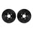 Dynamite Friction 8002-13025 Disc Brake Rotor Set - Rear