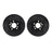 Dynamite Friction 8002-31058 Disc Brake Rotor Set - Front