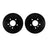 Dynamite Friction 8002-31078 Disc Brake Rotor Set - Rear