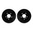 Dynamite Friction 8002-31080 Disc Brake Rotor Set - Rear